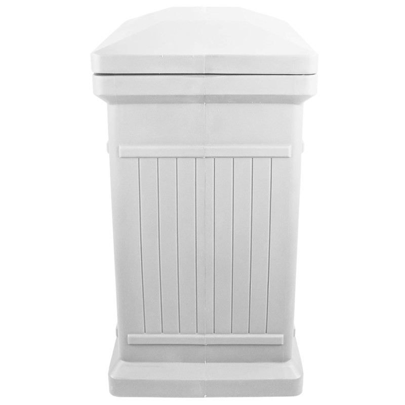 RTS Companies Inc 550200400A7681 ParcelWirx Storage Cabinet, Slate Grey