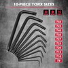 41-Piece Hex Key Allen Wrench Set, L Shape Hex and