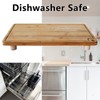 ANFU Cutting Board Feet, Cutting Board Legs Risers, Self Adhesive
