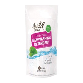 Field Day Single Packs Dishwashing Detergent, 20 Count