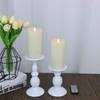 TECHLONG Flameless Candles with Remote Timer, 3D Moving Flickering Flame