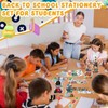 Saypacck 194 Pcs Back to School Stationery Set for Students