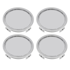 SG Store Pack of 4 74 mm Car Wheel Centre Hub Caps Covers Part Numbers B66470207/B66470200 Wheels Wheel Centre Hub Caps Automotive Parts ABS, Silver