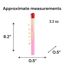 NIVEK Giant Match Stick Shaped Multipurpose Butane Refillable Lighter, Matchstick Novelty Lighter, Wood Color, Fun Cool Lighters (Pink+Wood Color)