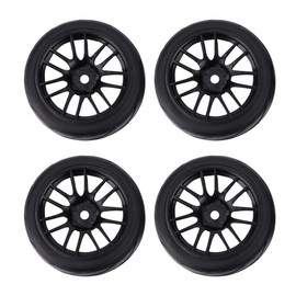 Yosoo 1:10 On Road Car Rubber Tyres RC Racing Rubber Rings Fit HSP HPI 9068-6081 (4 Pieces per Pack)