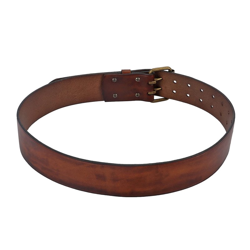 TOURBON Deluxe Cowhide Leather Belt for DIY Workshop Tool Pouch
