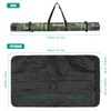 Lixada Fishing Rod Case Portable Soft Case Folding Pole Storage