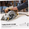 TEHAUX Table Saw Dust Hood Transparent Protective Shield for Woodworking