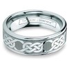 True Tungsten Ireland Laser Etched Infinity Woven Celtic Knot Irish