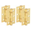 HANDLEZONE® Door Hinges 2 Pairs 76mm / 3 inch Ball