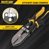HURRICANE 5 Blade Sheet Metal Crimper - Pipe Crimper for