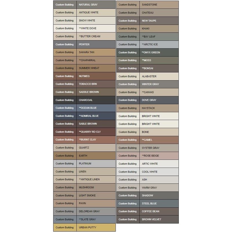 Custom Building Products Polyblend Plus Grout - Non-Sanded - 10