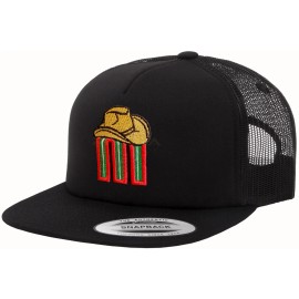 Adiracaro_Yupoong Mexico Baseball “M” Sombrero Snapback adjustable Baseball team embroidered hat