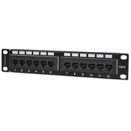 10In Cat6 Patch Panel