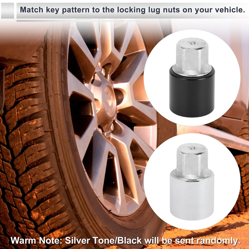 RATCHROLL Wheel Lock Lugnut for Toyota Type D Anti-theft Screw
