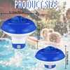 Chlorine Dispenser, Collapsible/Retractable Pool Spa 1" Chlorine/Bromine Tablet Dispenser Hot