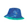 maximo Baby-Jungen Hut Wal Reversible Mütze, Mehrfarbig (Dunkeljeans/Aqua 6370), 49