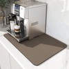 AMOAMI Coffee Mat - Hide Stain Rubber Backed Absorbent Dish
