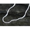 NicoWerk SKE571 Women's Silver Necklace 925 Sterling Silver Simple Shiny
