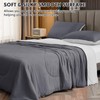 HOMFINE Cooling Comforter Japanese Double-Sided Cold Tech Fabric Cooling Blanket