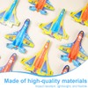 NOPKESV Pack of 4 Flying Gliders Polystyrene Aeroplane Toy Outdoor