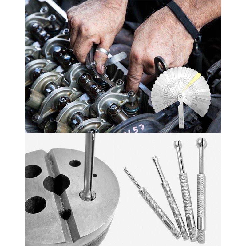 4 PCS Small Hole Gauge Set Ball Type, Full Round