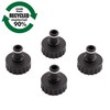 MIVOS 4 x Tap Connector for Taps with 1 Inch
