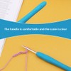 4mm Crochet Hooks Crochet Knitting, Ergonomic Soft Handles Crochet Hooks