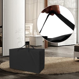 UOIENRT 420D Folding Mattress Storage Bag, Mattress Portable Bag with Zipper for 3-4 Inch Double Three Fold Mattress (61x28x18inch)