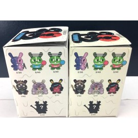 KidRobot 3" Vinyl Dunny Figure 2012 Ping Pong Set