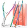 Utopia Care Cuticle Trimmer with Pusher, Nail Trimmer Set, Professional