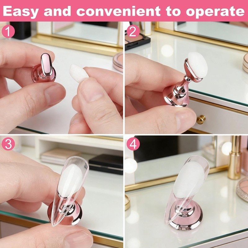22 Pcs Nail Stand Set, 2Pcak Nail Holders for Painting