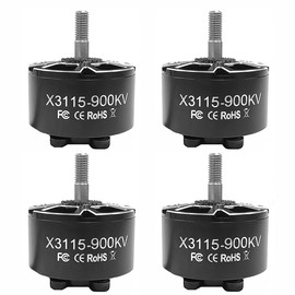 DYS 4pcs X3115 900KV 1050KV 1200KV Brushless Motor 6S for 9inch 10inch Long Range FPV Racing Drone Freestyle FPV Drone Quadcopter Motor (X3115 900KV 4PCS)