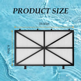 SIGANDG Pack of 4 Ultra Fine Pool Filter, Fine Filter Basket 9991432-R4 Replacement Filter Cartridges Compatible with Dolphin Robot Nautilus CC Plus, Pool Filter Ultra Fine Filter Set for Filter