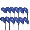 Golf Iron Head Cover Set of 12 Pieces, Thick Synthetic