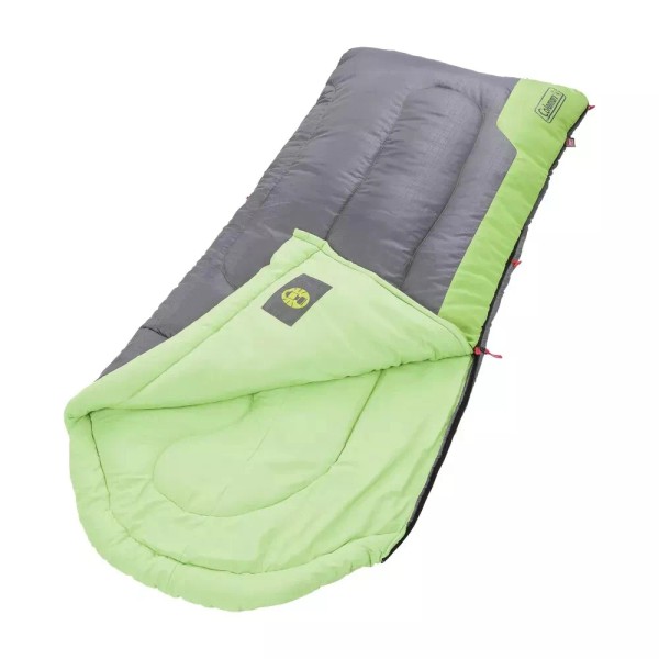 Coleman Raymer 40 Degree F 82"x 33" Sleeping Bag Green/Gray