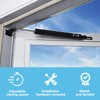 Wright Products Pneumatic Storm Door Closer – Adjustable, Smooth-Closing with
