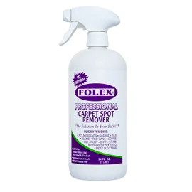 FOLEX Professional Carpet Cleaner Spray 34 oz, Spot Cleaner for Carpet and Upholstery, Pet Spot Remover