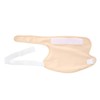 2pcs Castor Oil Shoulder Wrap Bag Reusable Organic Cotton Shoulder