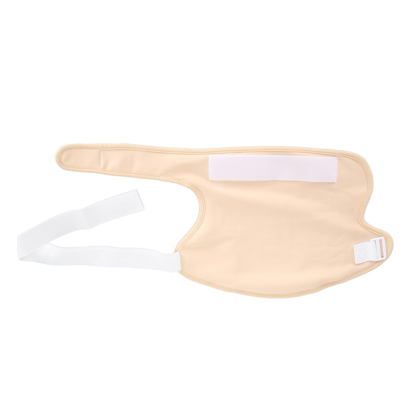 2pcs Castor Oil Shoulder Wrap Bag Reusable Organic Cotton Shoulder