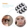 Outanaya 5 Pairs False Eyelashes Makeup Lash Decors for Party