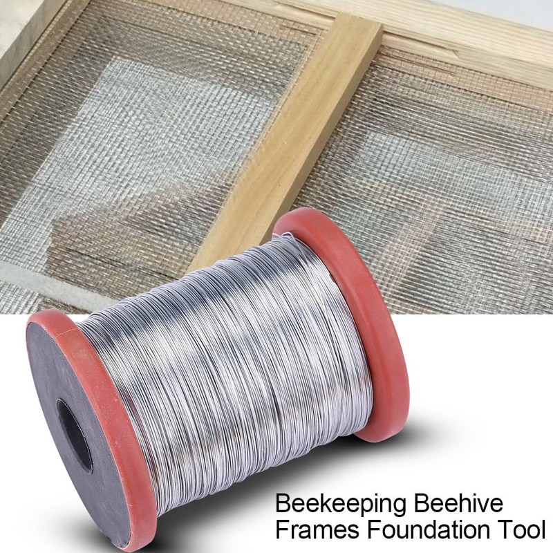 Beekeeping Wire 1 Roll 500 g Stainless Steel/Iron Wire Fix