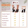 PigaLite Grip Non-Slip Barre, Yoga & Pilates Socks, Toeless Compression