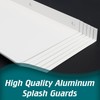 Daisypower 12 Pack Gutter Valley Splash Guards,Rainwater Roof Rain Diverter