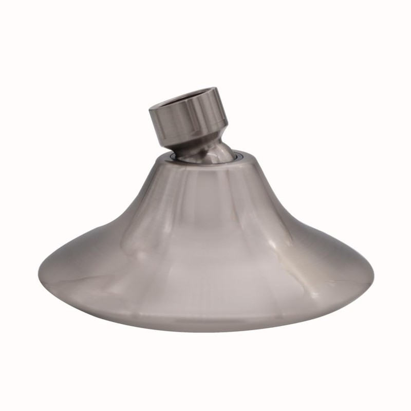 Westbrass CO563-07 5" Round Thin 5-Function Adjustable Spray Shower Head