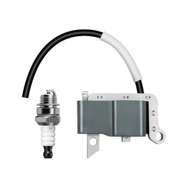 HUQUZN Ignition Coil with Spark Plug Fit for Echo Backpack Blower PB-770H PB-770T PB-760LNH Replace A411001521 C11454 A411001520 A411000490 A411000491