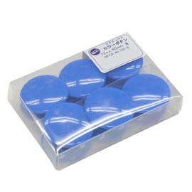 Mag MFCB-40-12P-B Magnetic Color Button for Posting and Notes, Economical, Φ1.6 inches (40 mm), Blue, Pack of 12