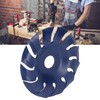 Angle Grinder Wheel Manganese Steel Dark Blue 0.9in Woodworking Grinding