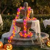 amadecohome Halloween Decorations Plastic Chain Lights, 10ft Outdoor Waterproof Orange