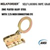 WELKFORDER Fall Protection Rope Grab with 2.25 inch Connecting Eye